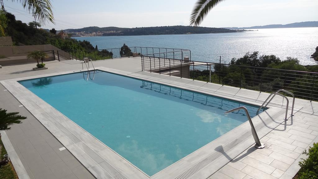 Melina Apartments Pool View アルゴストリオン エクステリア 写真