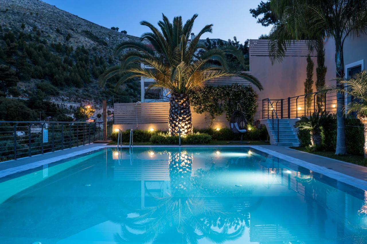 Melina Apartments Pool View アルゴストリオン エクステリア 写真